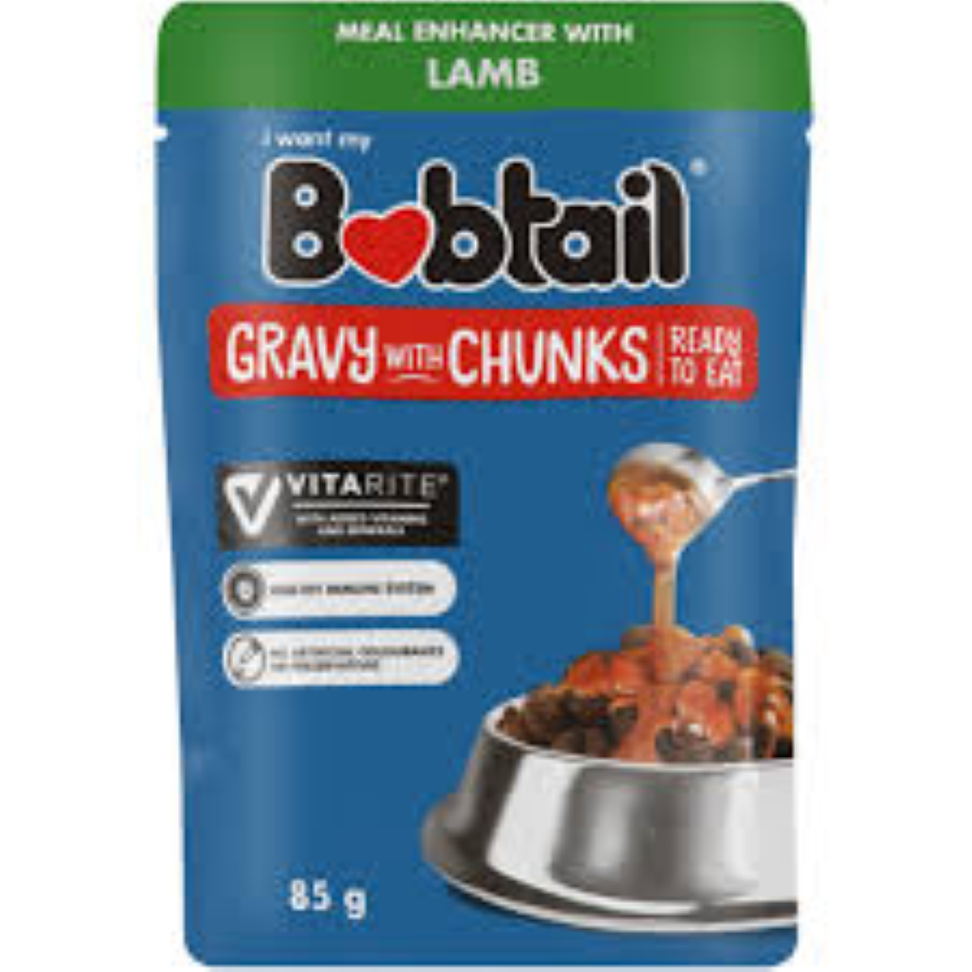 BOBTAIL GRAVY W/C LAMB 85G